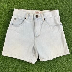 Vintage Great Land Light Wash Denim High Waisted Jean Shorts Sz 10